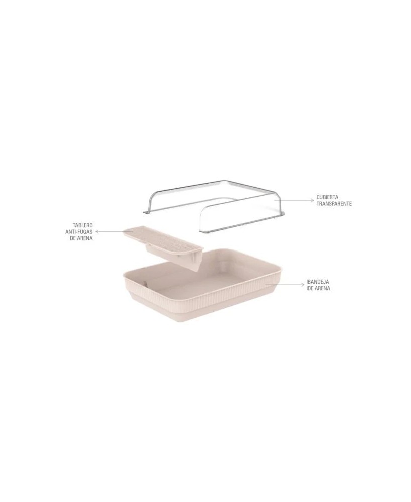 GATERA TERRAZA ANTI-FUGA 55X38X19CM
