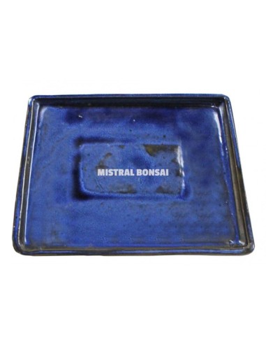 PLATO RECTANGULAR 21CM AZUL