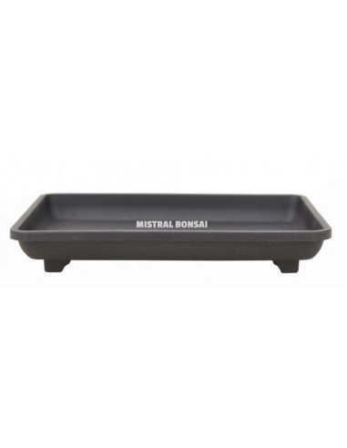 Plato Bonsái Plástico 14.5x10x2.5cm Mistral | Accesorio para Bonsáis en Endanea Garden

