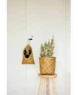 BASKET PALMA 32X28CM NATURAL