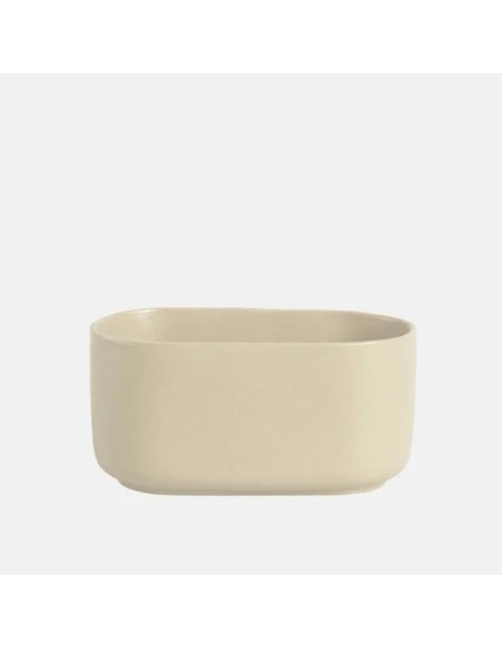 JARDINERA BARI 25X12X12CM CREMA