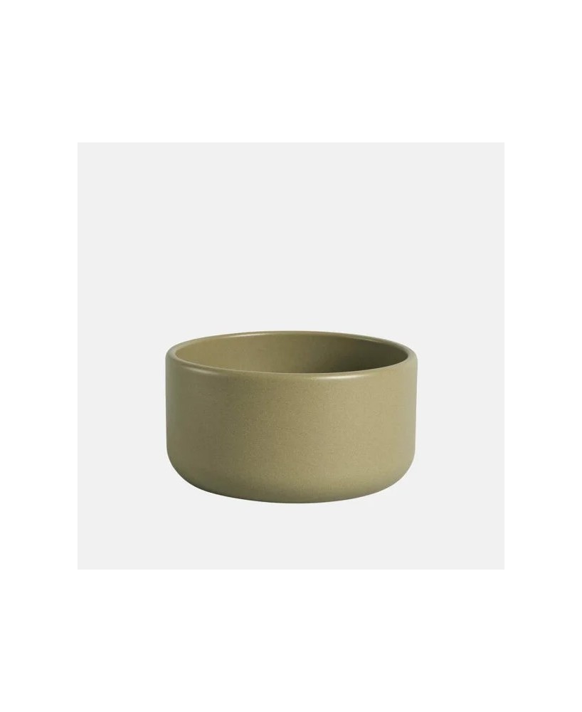 MACETA BOWL BARI 21X11CM VERDE