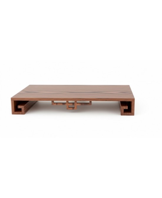 MESITA PRESENTADORA DE MADERA RECTANGULAR L 32X21X4.5CM MISTRAL