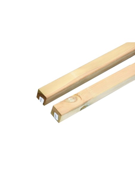 POSTE MADERA CON PUNTA 200X4