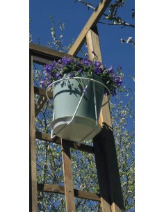 SOPORTE  MACETA MURAL+PLATILLO 2