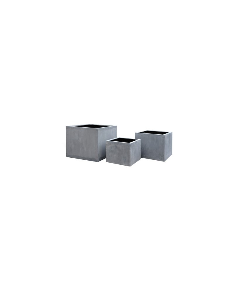 JARDINERA SYDNEY CUBO W66H56 GRIS