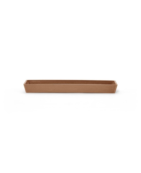 SAUCER RECTANGULAR 80CM TERRA