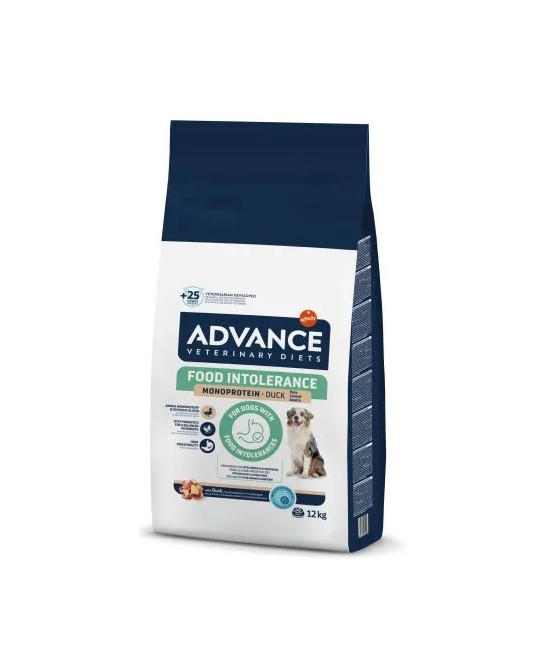 AVET DOG FOOD INTOLERANCE DUCK 12KG