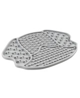 DUVO ALFOMBRA GOMA LAMER FORMA PERRO GRIS 21,5X15X1CM