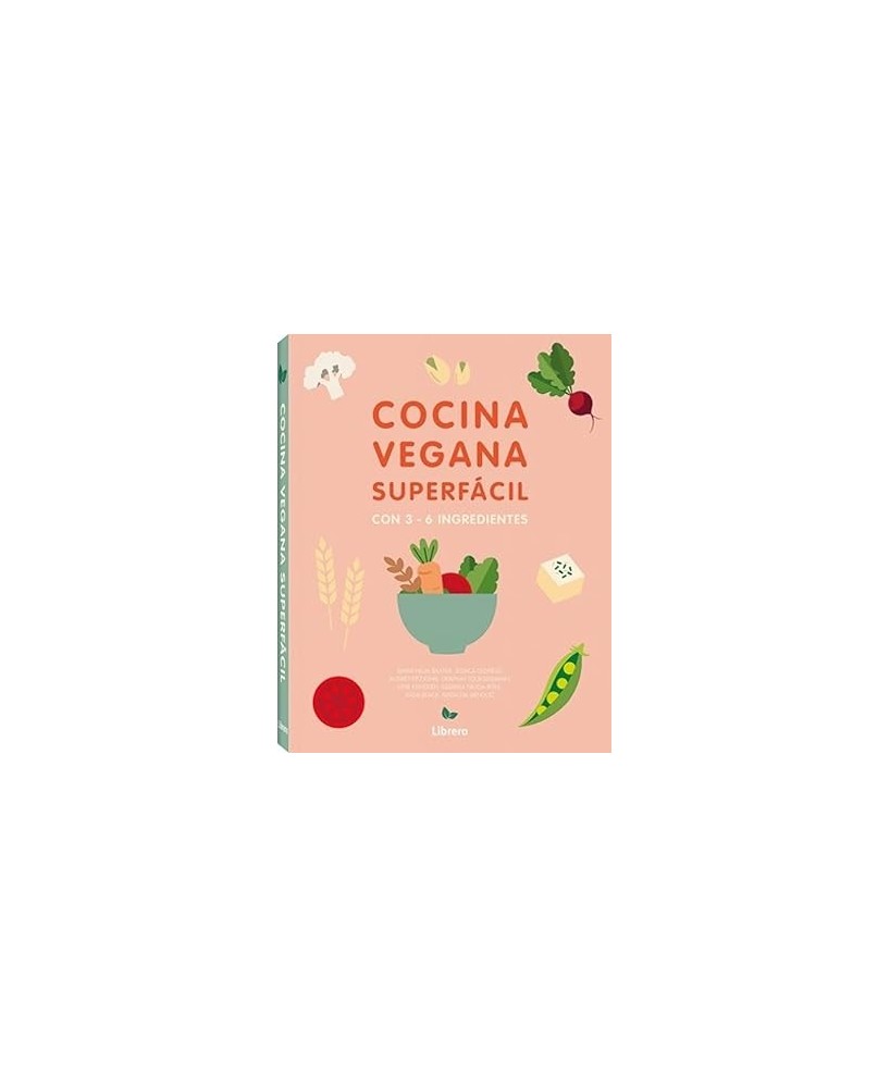 LIBRO COCINA VEGANA SUPERFACIL CON 3-6 INGREDIENTES