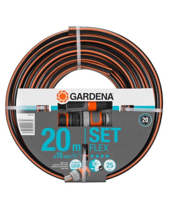 MANGUERA FLEX 15MM 20M SET GARDENA