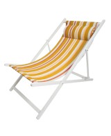 SILLA DE TELA A RAYAS VARIOS COLORES