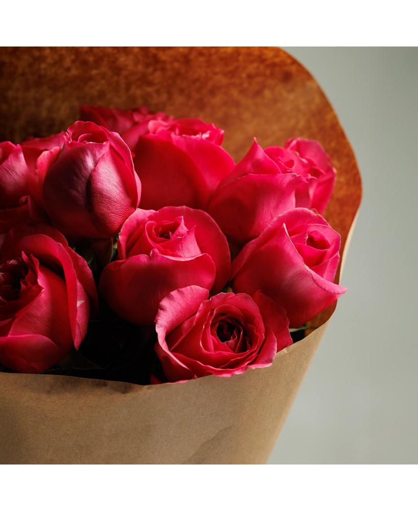 Ramo de rosas de jardín - M