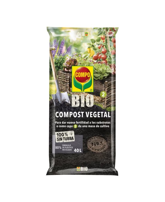 COMPO BIO COMPOST VEGETAL 40L