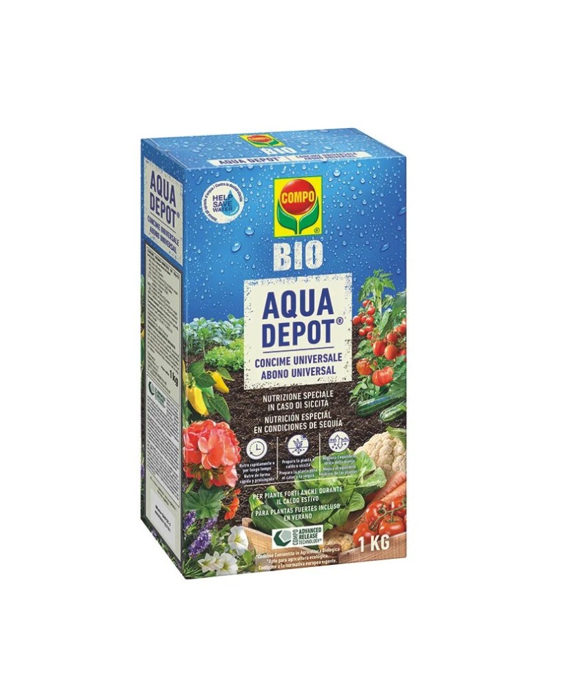 AQUA DEPOT BIO GRAN. 1KG COMPO