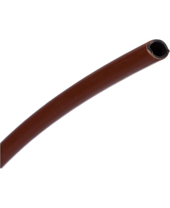 TUBERIA MICROTUBO MARRON GOTEO 50M