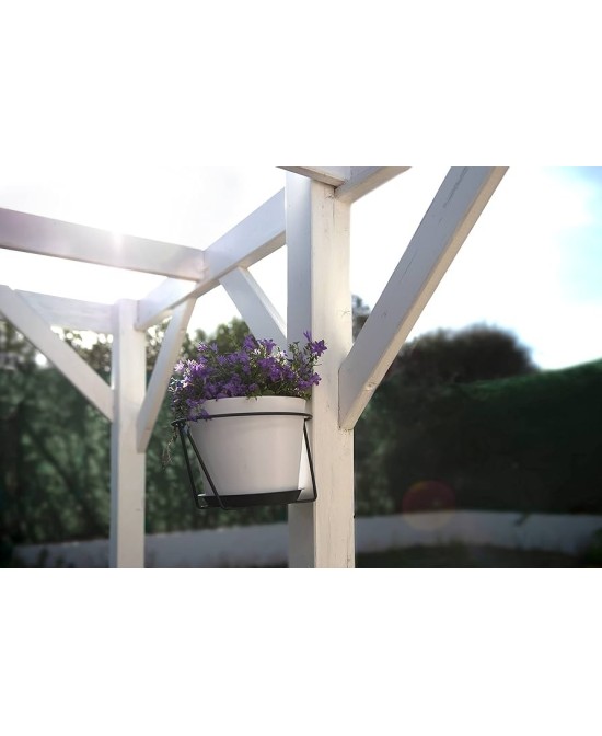 SOPORTE MACETA 20-22CM GRIS