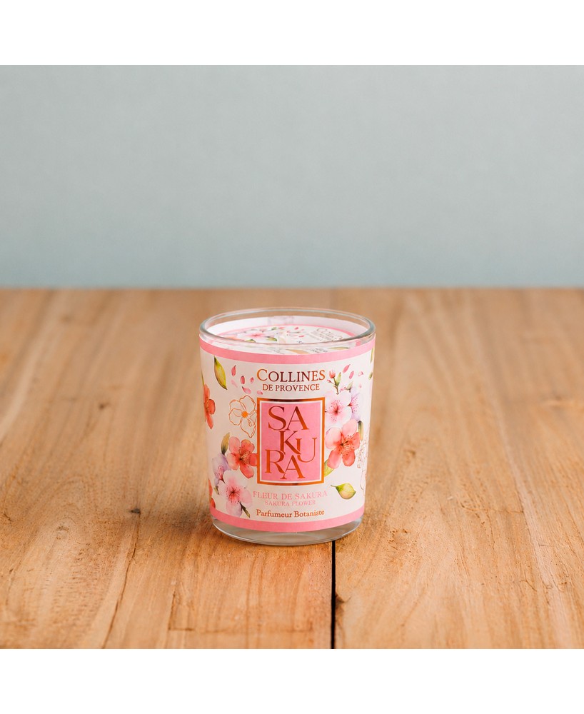 VELA PERFUMADA 180G FLOR DE CEREZO JAPONES