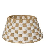 BASE ARBOL NAVIDAD BLANCO/BEIGE D.57cm x H.28cm