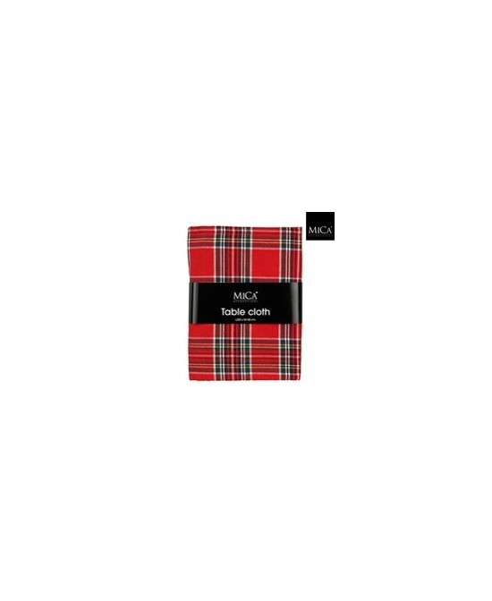 MANTEL ROJO L250XW140CM