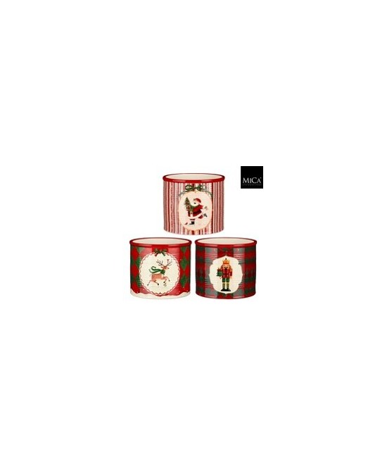 VASO NAVIDAD H12XD13.5