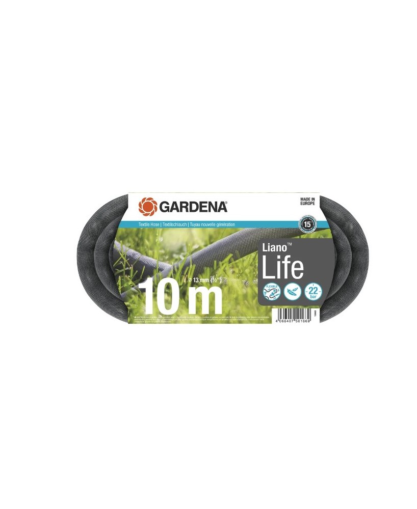 Manguera Liano Life 15 m | Flexible, Duradera y Antitorsión

