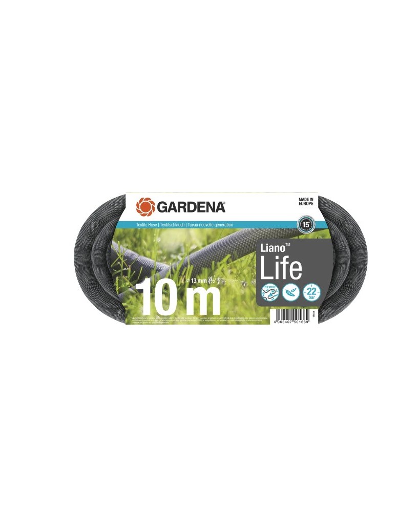 Manguera Textil Liano 10 m | Flexible, Duradera y Resistente UV

