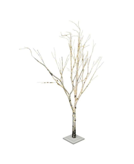 ARBOL DE ABEDUL CON LUZ LED H250CM