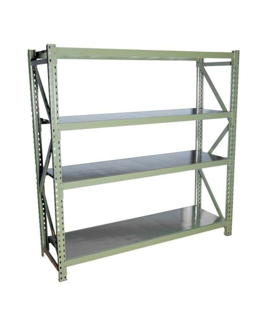 ESTANTERIA METALICA 200X60X220CM VERDE