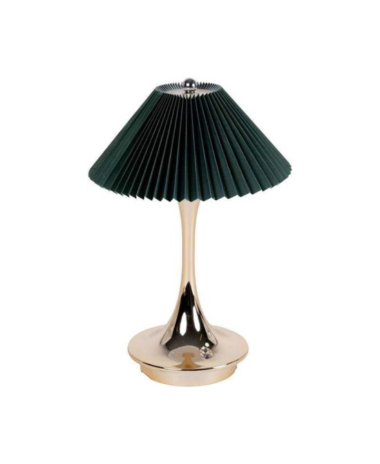 LAMAPARA LED D16X25CM VERDE/ORO