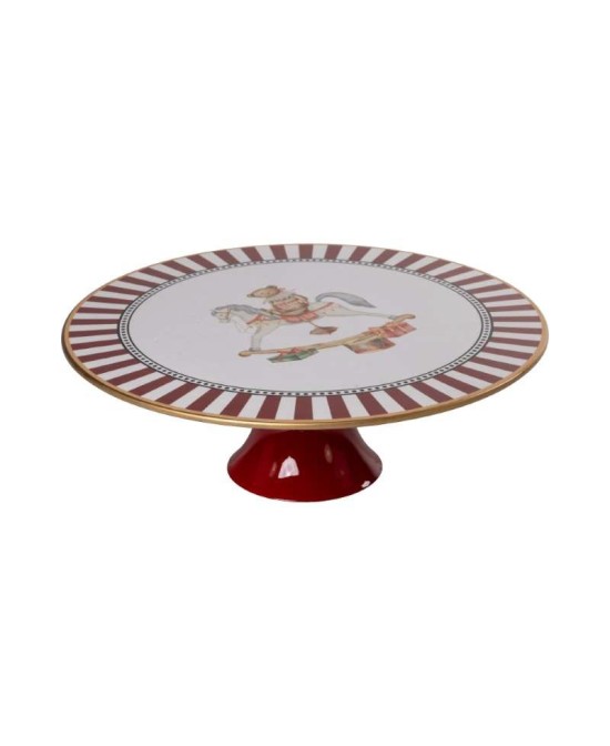 BANDEJA PEDESTAL CABALLITO D29X10CM