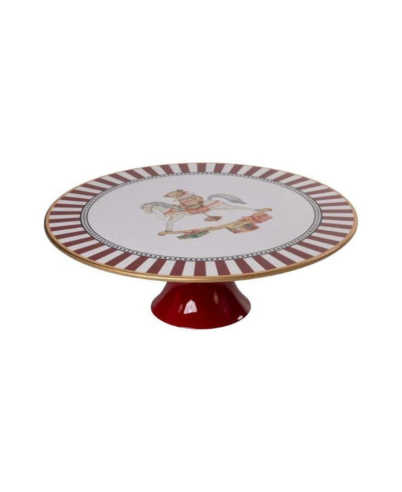 BANDEJA PEDESTAL CABALLITO D29X10CM