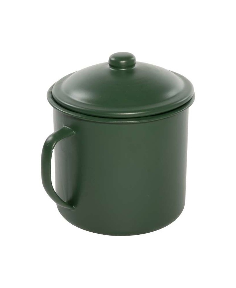 BOTE METALICO CON TAPA ASAS 21X17X20CM VERDE