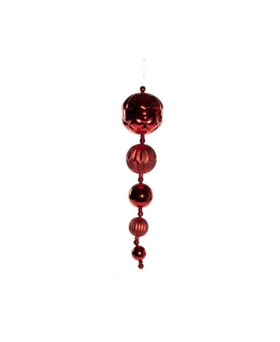 ADORNO ROJO H34CM