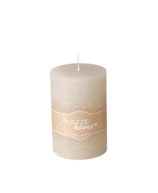 VELA PILAR CASUAL H10CM MARRON
