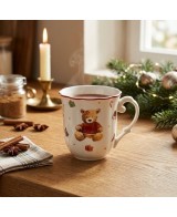 TAZA BAILEY 350ML MARRON ROJO OSCURO