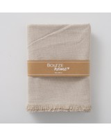 MANTEL LENEA L180CM W140CM BLANCO BEIGE
