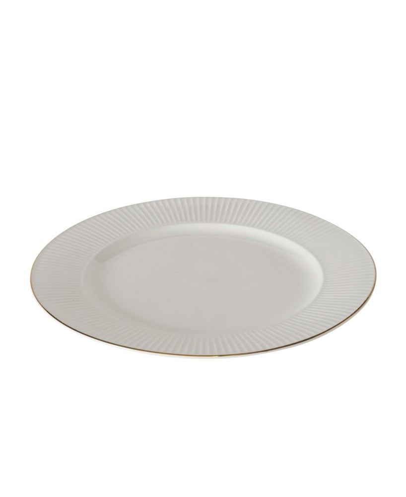 PLATO KELLY D26.5CM ORO BLANCO