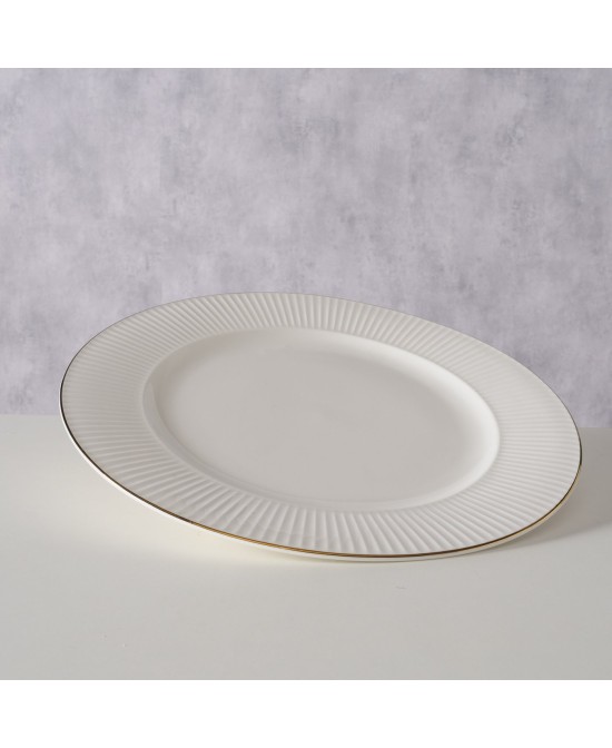 PLATO KELLY D26.5CM ORO BLANCO