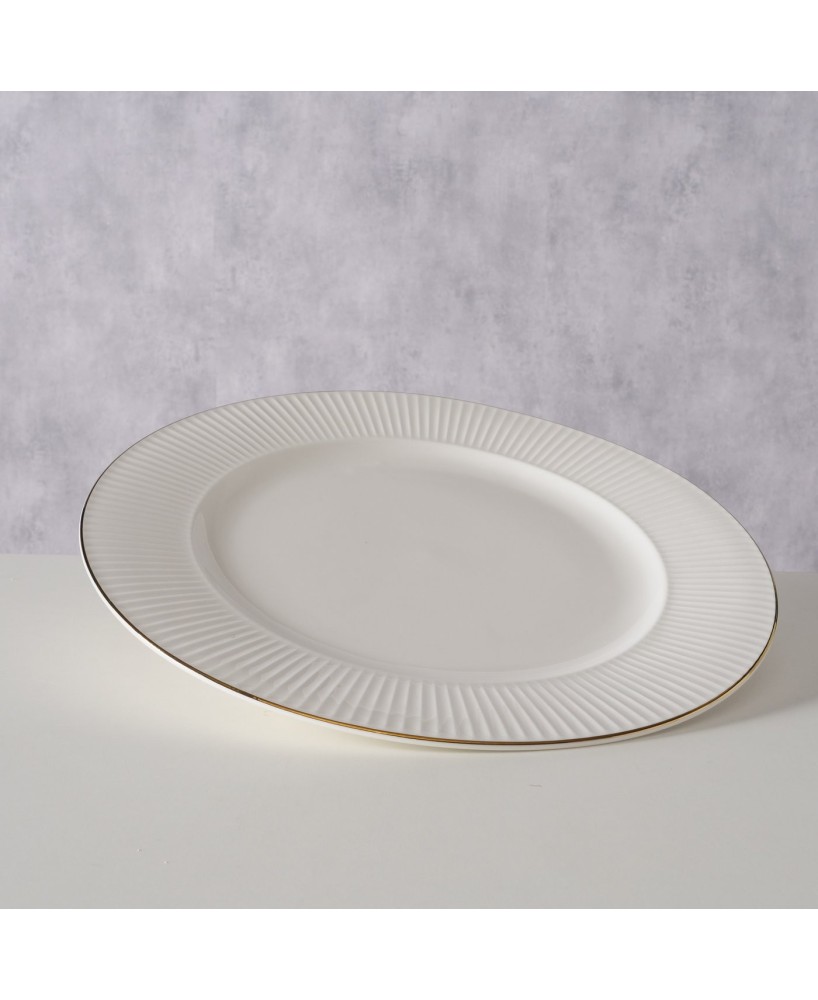 PLATO KELLY D26.5CM ORO BLANCO