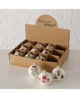 BOLA NAVIDEÑA SAPHIRA D8CM