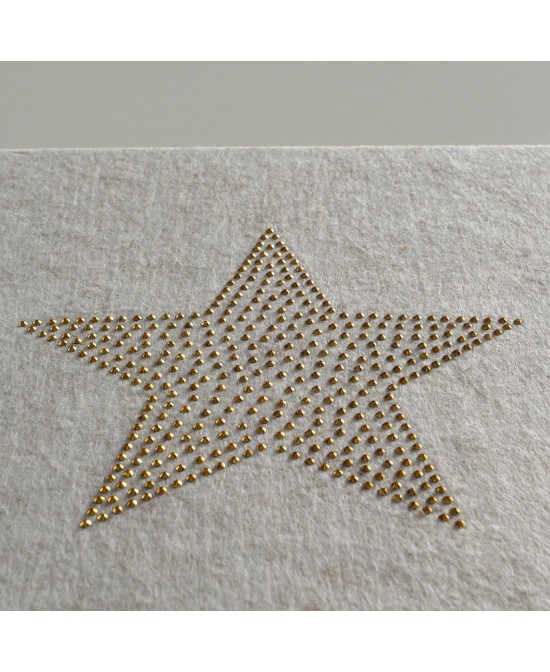 MANTEL INDIVIDUAL GLITZA NAVIDEÑO