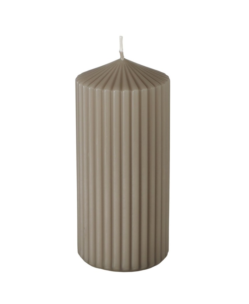 VELA PILAR RILLEA H15CM D7CM TAUPE
