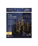 CASCADA LED 200CM NEGRA