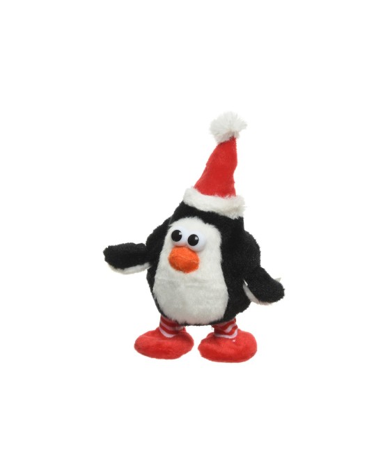 Figura Animales Papá Noel 8x8x13 cm Decoración Navideña