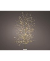 ARBOL MICROLED DORADO LUZ CALIDA D.70cm x H.150cm