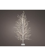 ARBOL MICROLED BLANCO  LUZ CALIDA  D.60cm x H.150cm