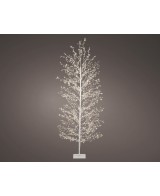 ARBOL MICROLED BLANCO  LUZ CALIDA  D.70cm x H.180cm