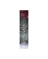 ARBOL MICROLED BLANCO  LUZ CALIDA  D.70cm x H.180cm