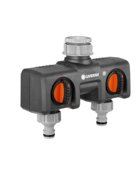 Adaptador Distribuidor de 2 Vías para Riego | Endanea Garden


